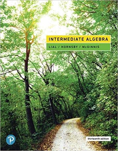 Intermediate Algebra (13th Edition) [2019] - Original PDF